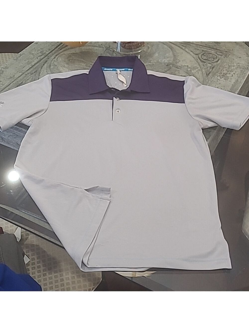 ADIDAS CLIMACHILL MEN'S POLO GOLF SHIRT SMALL